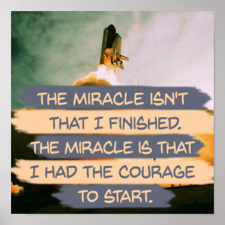 始める勇気 ポスター