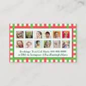 始めろ魔法!カスタム顔絵を描ズ 名刺 (裏面)