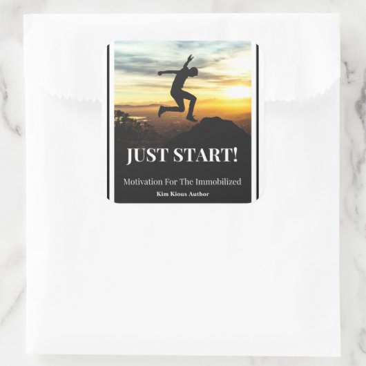 始めろ! スクエアシール (バッグ)