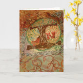 始め カード (黄色い花)