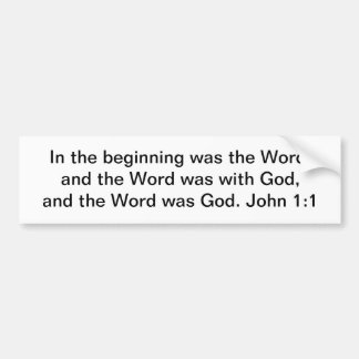 始め(NT) バンパーステッカー