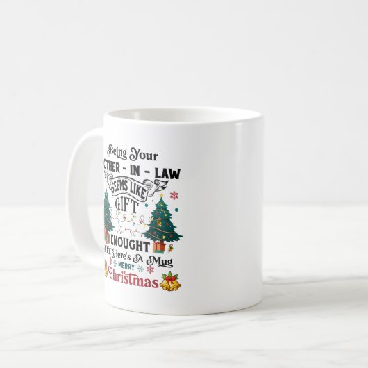 姑ってギフトぐらい気になる コーヒーマグカップ (正面左)