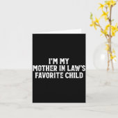 姑にとって私は自慢の子 - 面白い親 カード (黄色い花)