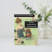 姑のトラブル ポストカード (スタンド正面)