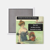 姑のトラブル マグネット (正面/裏面)