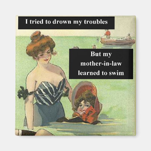 姑のトラブル マグネット (正面)