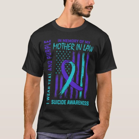 姑の思い出の中で自殺認識度 Tシャツ (正面)