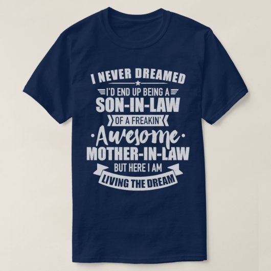 姑の素晴らし婿 Tシャツ (デザイン正面)