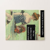 姑ヴィンテージビーチの問題 ジグソーパズル (横)