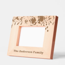 姓かわいいフローラスエレガントクリプトタイポグラフィ