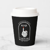 姓にRIPバチェロレッテ紙カップ 紙コップ (正面)