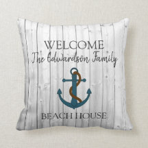 姓のビーチハウスへの航海のないかりの歓迎