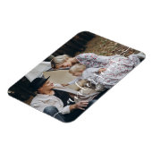 姓カスタム定年写真 マグネット (左側)