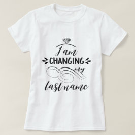 姓クールのタイポグラフィを変更する Tシャツ