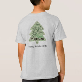 姓ツリー2025 Tシャツ