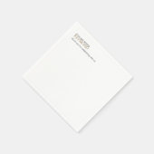 姓/姓カスタム語 スタンダードカクテルナプキン (角)