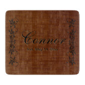 姓| DIY文字 カッティングボード (正面)