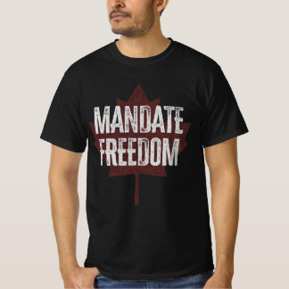 委任の自由 |カナダフリーダムコンボイ2022 Tシャツ