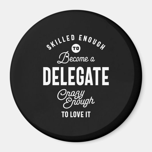 委任役職名TギフトMens Womens マグネット (正面)