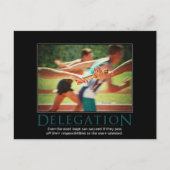 委任民主化はがき ポストカード (正面)