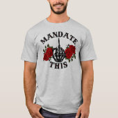 委任状 |アンチジョーバイデン氏 Tシャツ (正面)