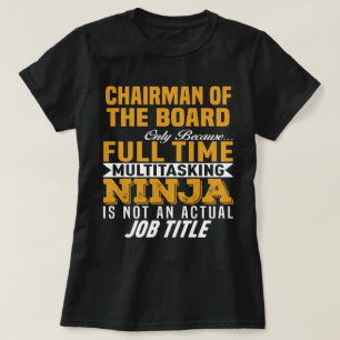 委員会議長 Tシャツ