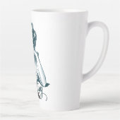 姦淫おもしろいは懸命ギブソンガール カフェラテマグ (右)