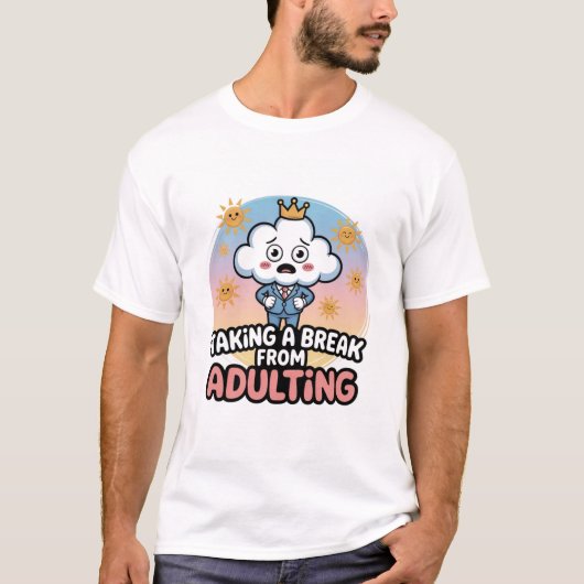 姦淫から抜け出す!」 Tシャツ (正面)
