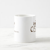 姦淫が懸命 コーヒーマグカップ (中央)