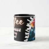 姦淫が懸命 マグカップ (中央)