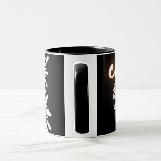 姦淫が懸命 マグカップ (ハンドル)