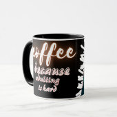 姦淫が懸命 マグカップ (正面左)