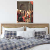 姦淫したキリストと女 キャンバスプリント (インサイチュ (寝室))