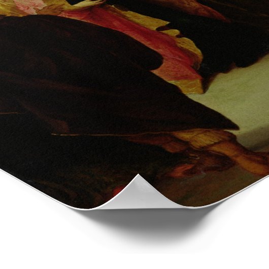 姦淫したキリストと女 ポスター (角)