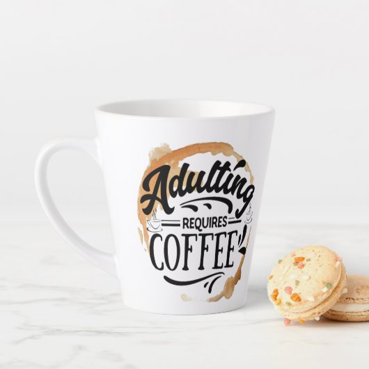 姦淫にはコーヒーが必要 – COFFEE LOVE カフェラテマグ (インサイチュ)