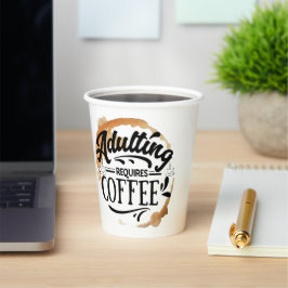 姦淫にはコーヒーが必要 – COFFEE LOVE 紙コップ