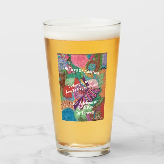 姦淫に飽きた タンブラーグラス (ドリンク正面)