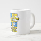 姦淫は冗談おもしろいだ ジャンボコーヒーマグカップ (正面右)