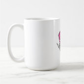 姦淫は懸命おもしろいコーヒーマグ コーヒーマグカップ (左)