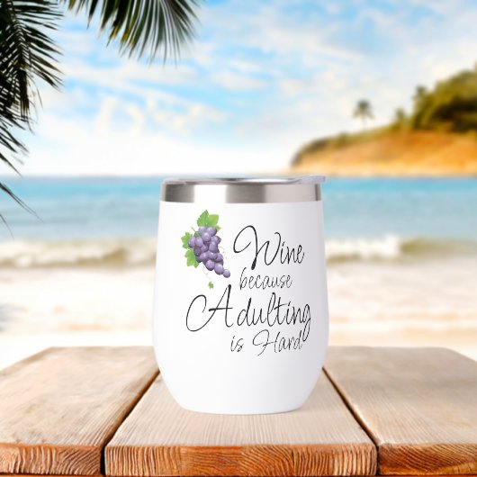 姦淫は懸命無しワインタンブラー (ビーチ)