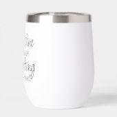 姦淫は懸命無しワインタンブラー (背面)