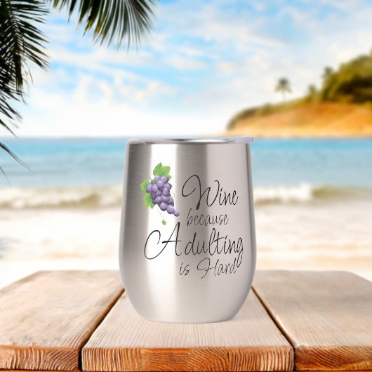 姦淫は懸命無しワインタンブラー (ビーチ)