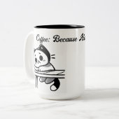 姦淫は懸命 ツートーンマグカップ (正面左)