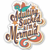 姦淫吸今俺は人魚だ シール (正面)