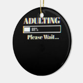 姦淫18誕生日18歳 セラミックオーナメント (左)