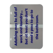 姦淫:バスルームのパス磁石 マグネット (縦)