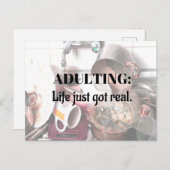 姦淫：ライフ得実在ハガキ ポストカード (正面/裏面)