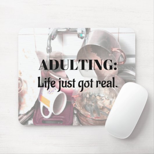 姦淫:人生は得口に実在だけ マウスパッド (マウス)