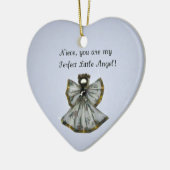 姪っ子が私の.... セラミックオーナメント (左)