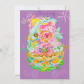 姪っ子のイパーソナライズされたースターカード。 サンキューカード (正面)